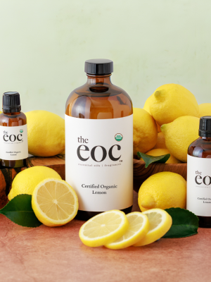 Certified Organic Lemon Essential Oil