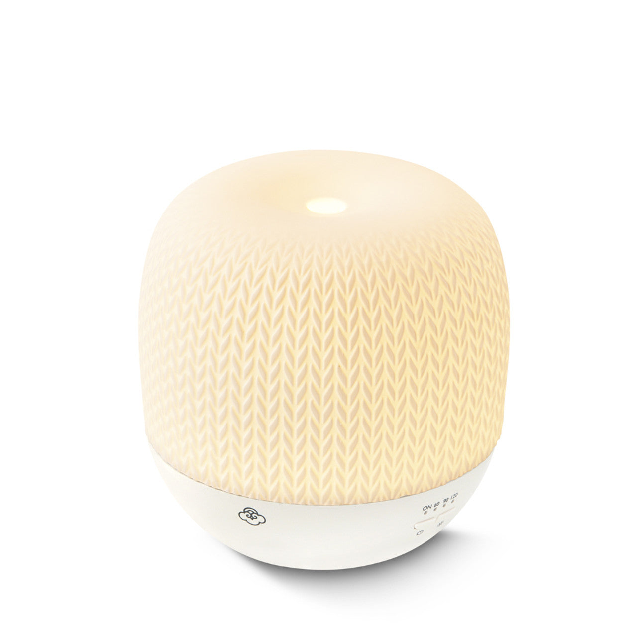 Knit White Ceramic Ultrasonic Diffuser - Image 4