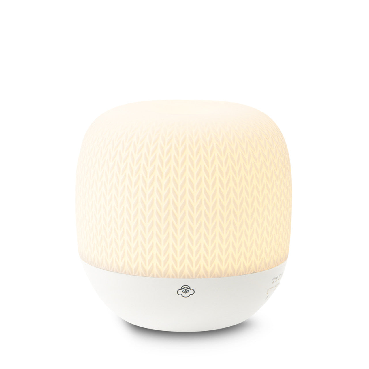 Knit White Ceramic Ultrasonic Diffuser - Image 3