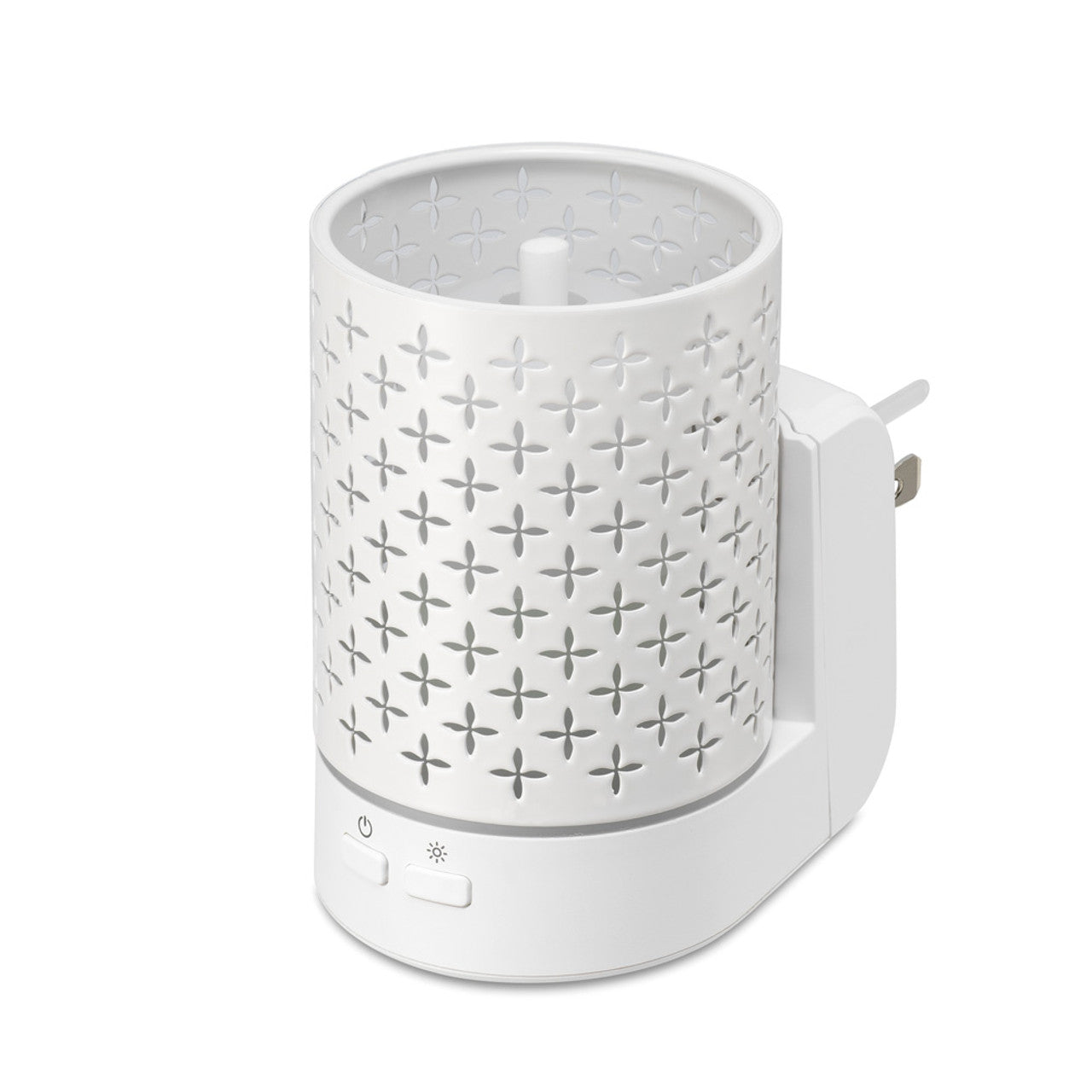 Twilight White Metal Wall-Plug Diffuser